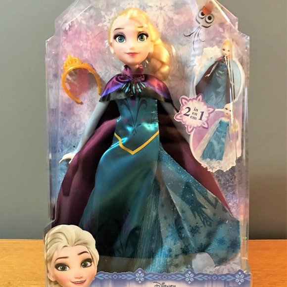 Disney Frozen Royal Reveal Elsa Doll - NEW - Picture 1 of 3
